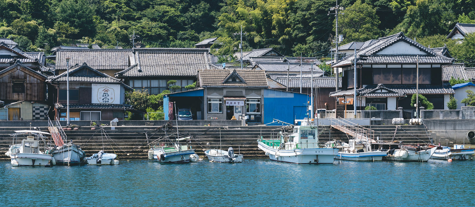 とびしま海道の終端。潮待ち港の風情を残す岡村島。その2